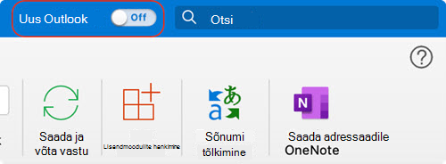 Uue Outlook for Maci tumblerlüliti