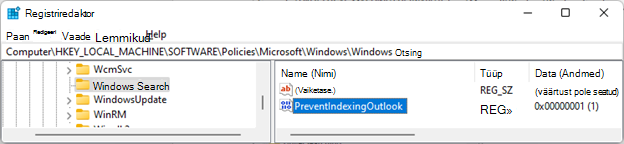 regedit