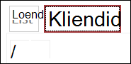 Datasheet view caption changed to Customers