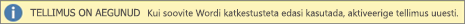 Kuvatud on ribaplakat 