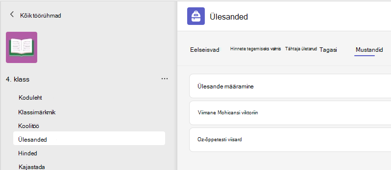 Ülesanded