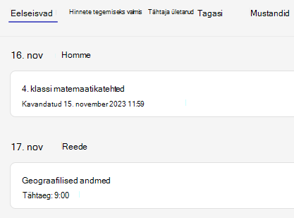 ülesanded