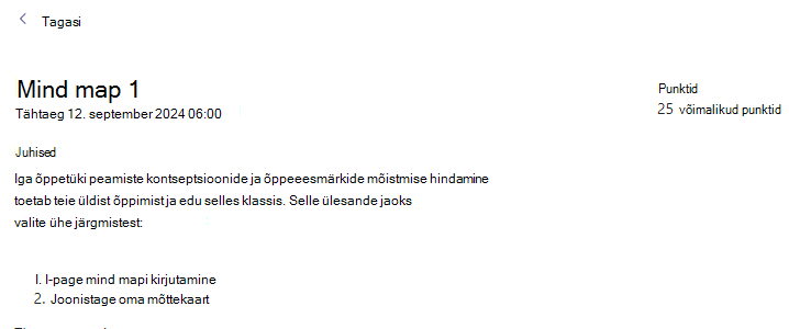 Töö kuvatõmmis.
