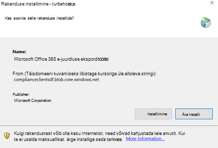 Installimine