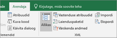 Developer tab