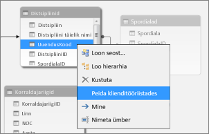 Hide a column in Power Pivot
