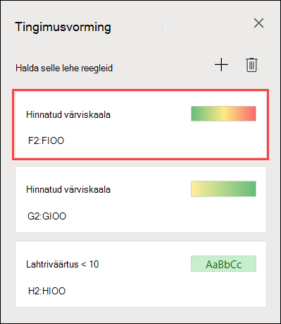 Kolm värviskaalavormingut