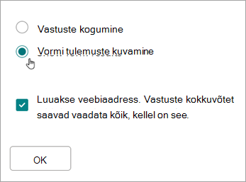 Vali Kuva vormi tulemid