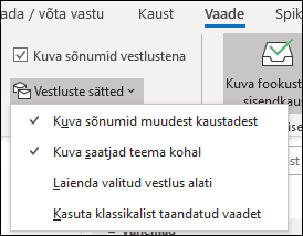 Vestluse sätted