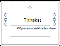 Tiitliteksti kohatäide