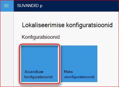 Sellel pildil on näidatud, kuidas GER konfiguratsioone alla laadida ja häälestada.