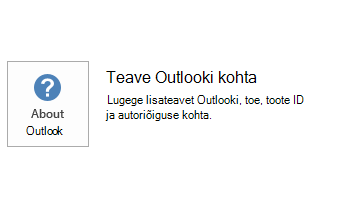 Kuvatõmmis Outlooki MSI-st