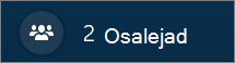 Videokõnes osalejate arv