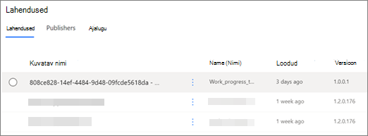 A flow created from a list template under Solutions in Power Automate