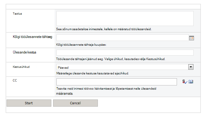 Töövoo kuva pilt