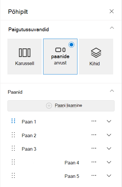 uued paanid