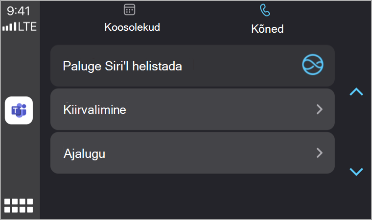 küsi siri carplay'lt