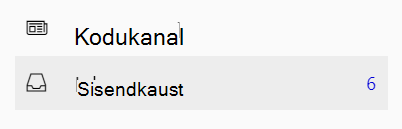 Sisendkaust Viva Engage