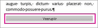 selecting a column break with Show Formatting turned on