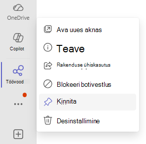 Kinnita töövoogude rakendus
