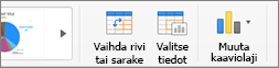 Kaavion rakenne -välilehden oikea puoli