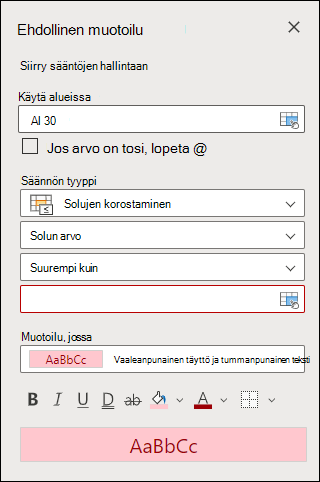 Uusi sääntövaihe 1