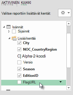 FlagURL on lisätty Isännät-taulukkoon