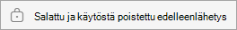 Salattu ja käytöstä poistettu edelleenlähetys