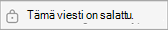 Tämä viesti on salattu