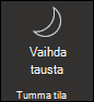 Tumman tilan ottaminen käyttöön