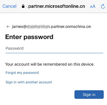Sähköpostin määrittäminen iOS Mail -sovelluksen avulla -näyttökuva kuusi
