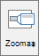 Näyttää Zoomaa-painikkeen PowerPointin Lisää-välilehdessä.