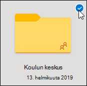 Valitse sininen ympyrä