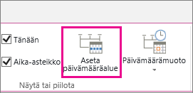 MT06 - Päivämääräalueen määrittäminen