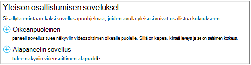 Näyttökuva osoittaa, missä voi valita Yammer-syötteen sijainnin