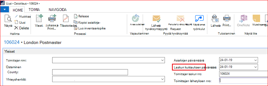 Luo ostotilaus