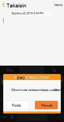 poistaprediction