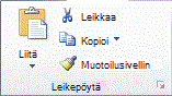 Excelin valintanauhan kuva