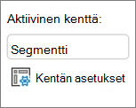 Excelin valintanauhan kuva