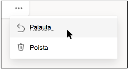 Lomakkeen 4 poistaminen