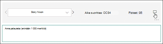 Kommentti koevastauksista