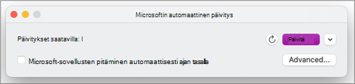 Microsoftin automaattinen päivitys