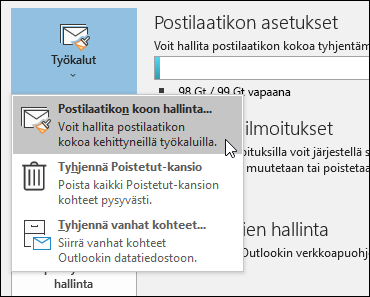 Postilaatikon puhdistus