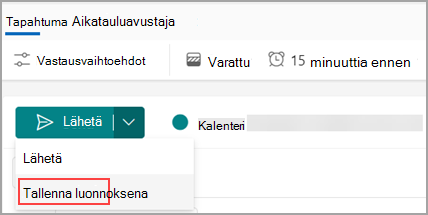 Outlookin kalenteri