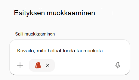 kehote, jossa on Brandkit valittuna PPT:ssä.