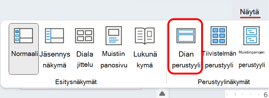 Dian perustyyli 2