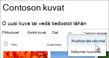 Valokuvien tarkasteleminen