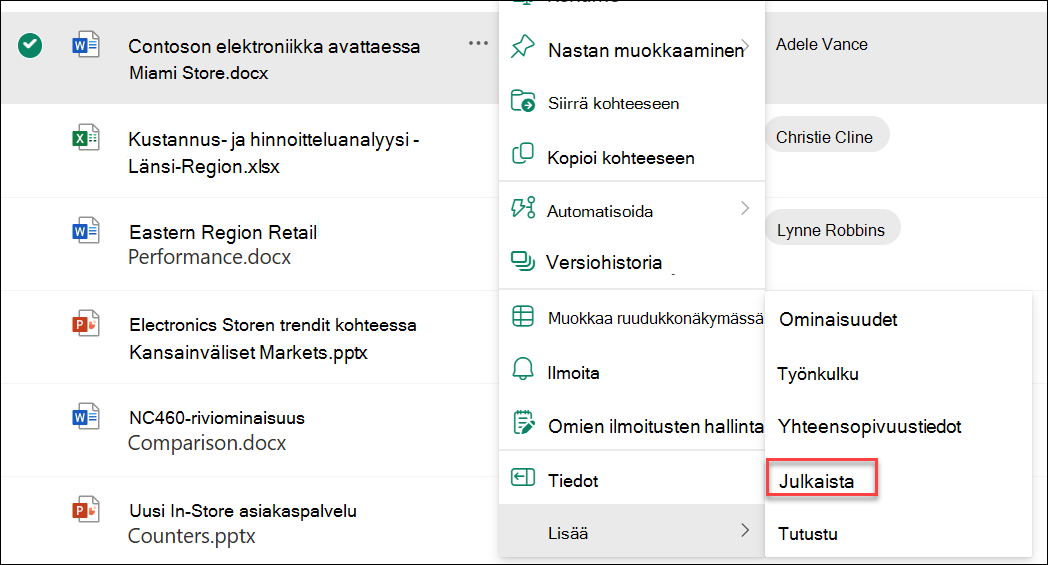 näyttökuva pääversion uudelleenjulkaisemisesta