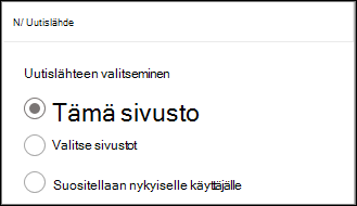 Uudet lähteet