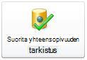 Suorita yhteensopivuuden tarkistaminen Accessin Backstage-näkymässä